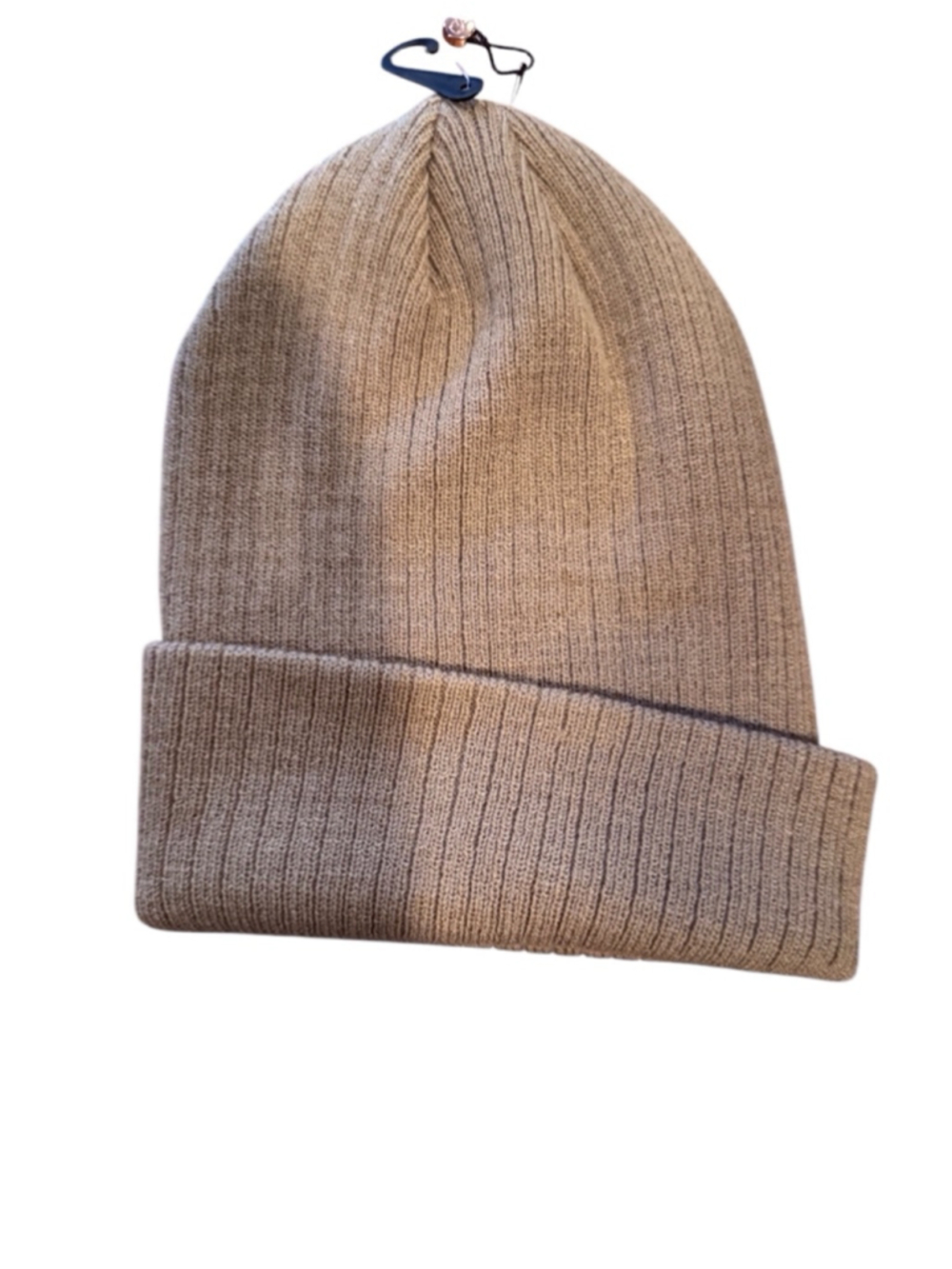 Unisex Calia Beanie Hat One Size Beige